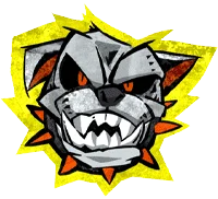 Glitch Dog transforming into a Crazy Multiplier