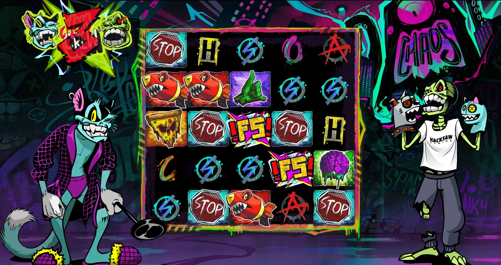 Chaos Crew 3 slot game