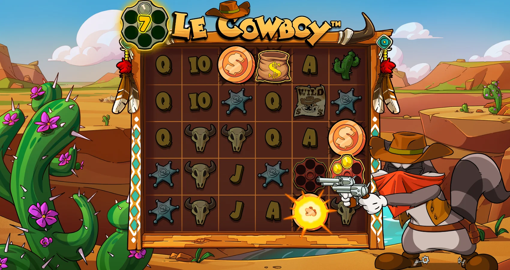 Le Cowboy slot game