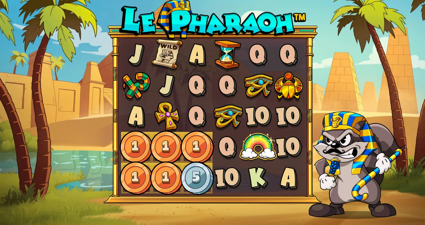 Le Pharaoh gameplay screenshot