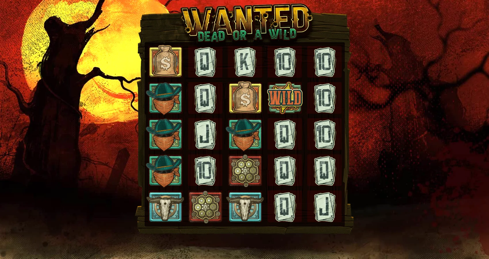 Wanted Dead Or A Wild slot game